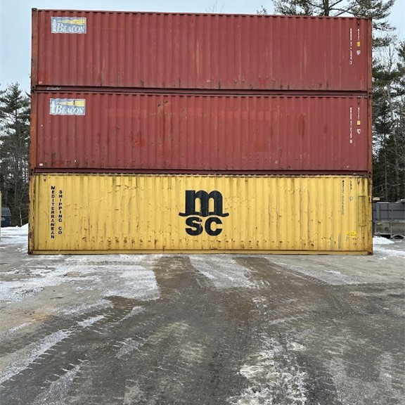 Used 40' High Cube Container