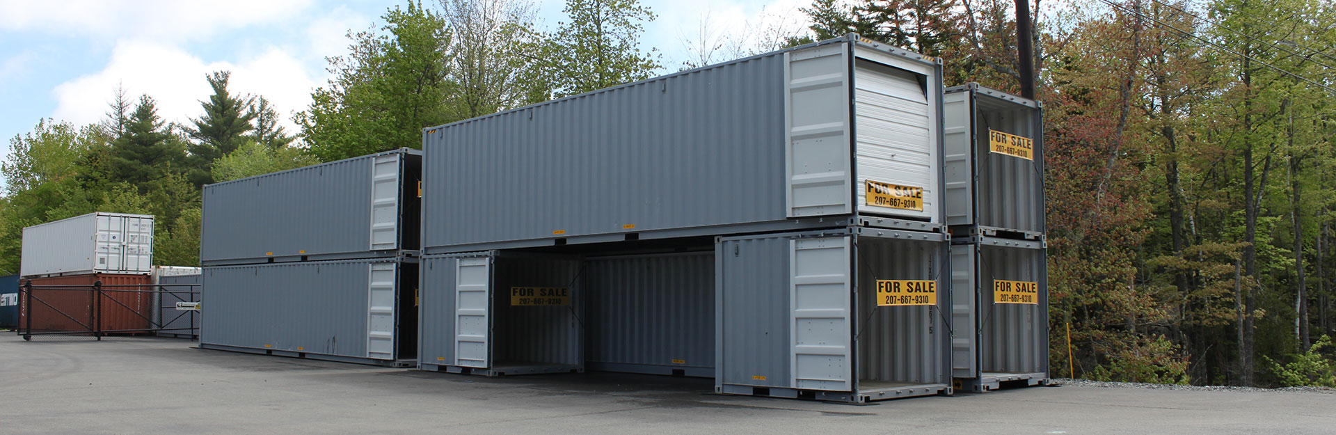 Maine Container Depot – Maine Portable Sheds and Garages, Conex Steel  Shipping Container Storage, P.E. O'Halloran, Inc. located in Ellsworth /  Bangor Maine